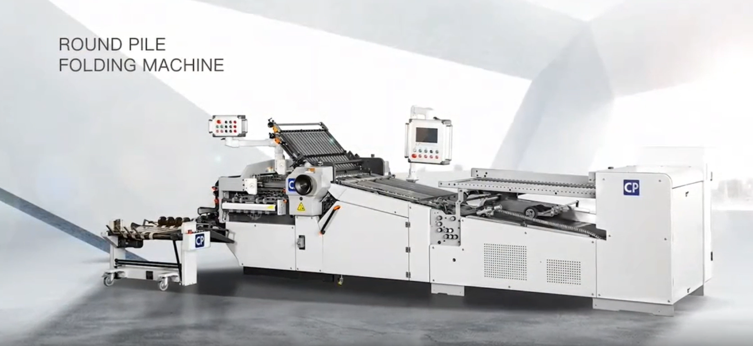 CP Continuous Pile Sheet Folding Machine with High Volume Processing