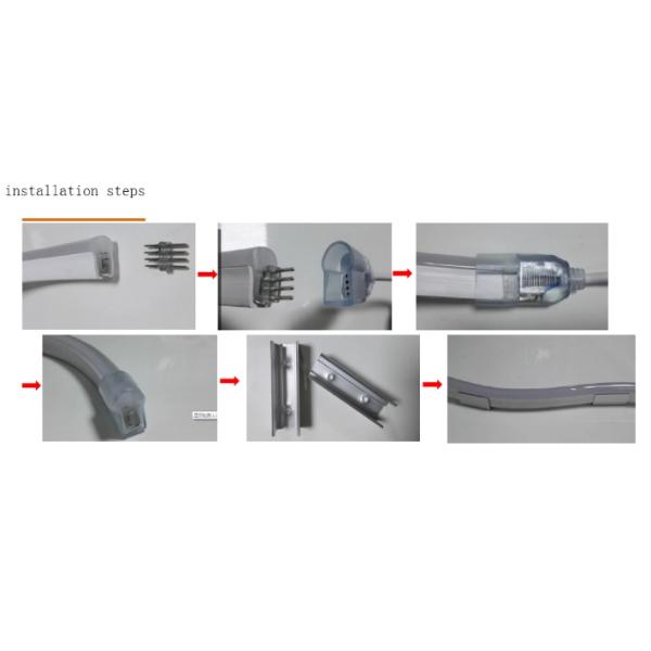 Holiday Decoration SMD2835 DC24v Neon Flexible Led Strip