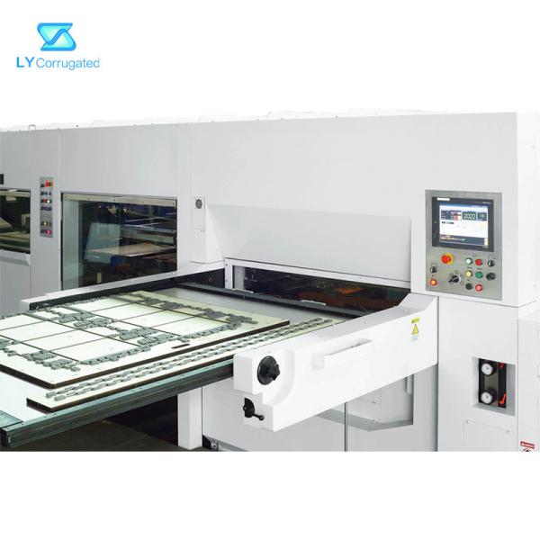 Машина коробки коробки 60KW, картонная коробка 1700mm умирает автомат для резки