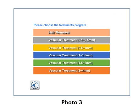 Vertical Style Nd Yag Laser Hair Removal Machine Skin Rejuvenation Simple Operation