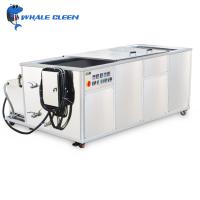Peças de metal para remover os tanques ultrassônicos de aço inoxidável 135L do líquido de limpeza três da poeira da graxa