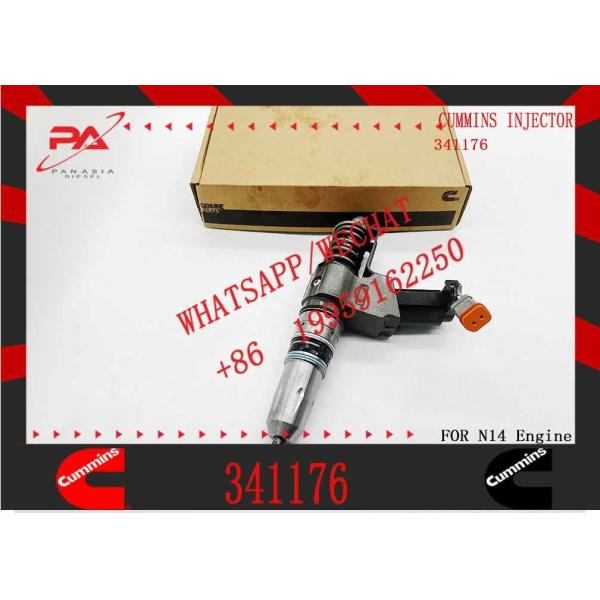 Использованные запасные части двигателя Cummins N14 Инжектор общего рельса 3411764 3411767 Дизельный двигатель Машины ремонтные мастерские 6 месяцев W