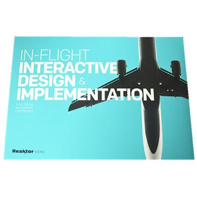 Blank CMYK Printing LCD Video Card 5 Inch CE Approved For Advertising Gift