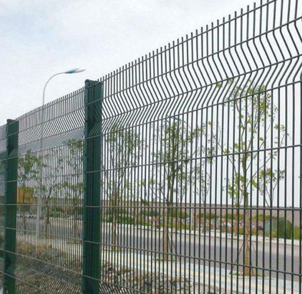 Steel 358 High Security Fence Anti Climb PVC Coated