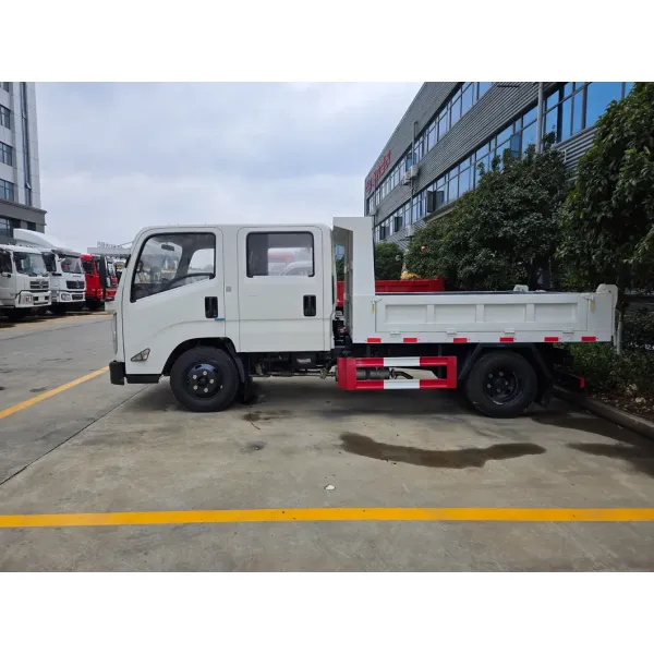 Jmc Double-Row 3t Dump Truck - Powerful Engine, Stable Performance, High Cost-Performance Ratio