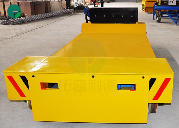 Die Electric Transfer Vehicle Mold Transport Flat Rail Car for Workshop Material Handling