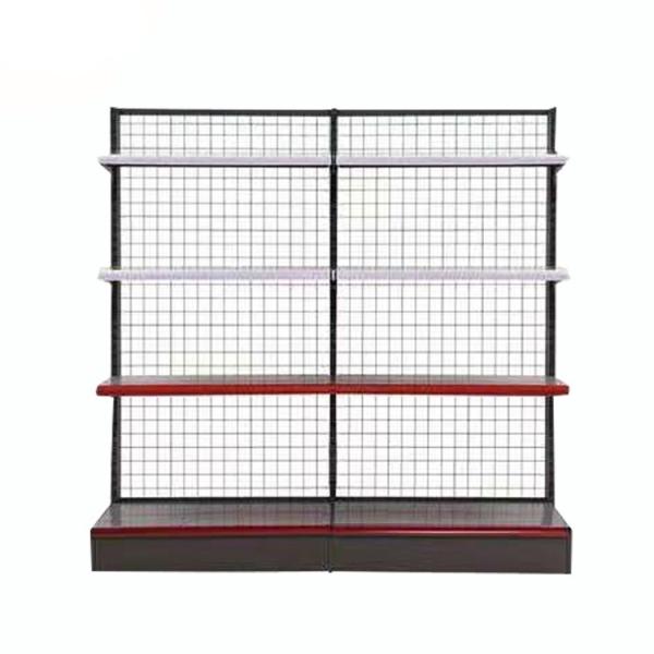 Estante de pantalla de alambre de 50 libras de capacidad de doble lado