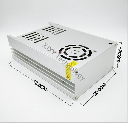 12V Power Supply 600W LED Strip Driver 50Amp Converter Signboard Light Aluminum