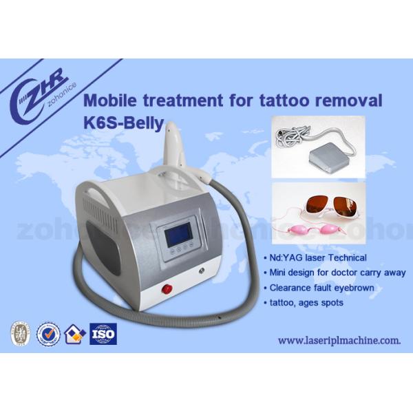 Машина корки лазера углерода удаления татуировки лазера Nd Yag горячих продаж портативная