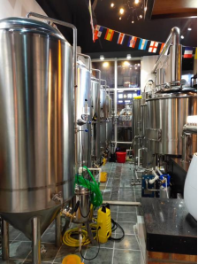 Домашнее пивоварное оборудование с 60-градусным резервуаром для ферментации конуса от GSTA Outlet