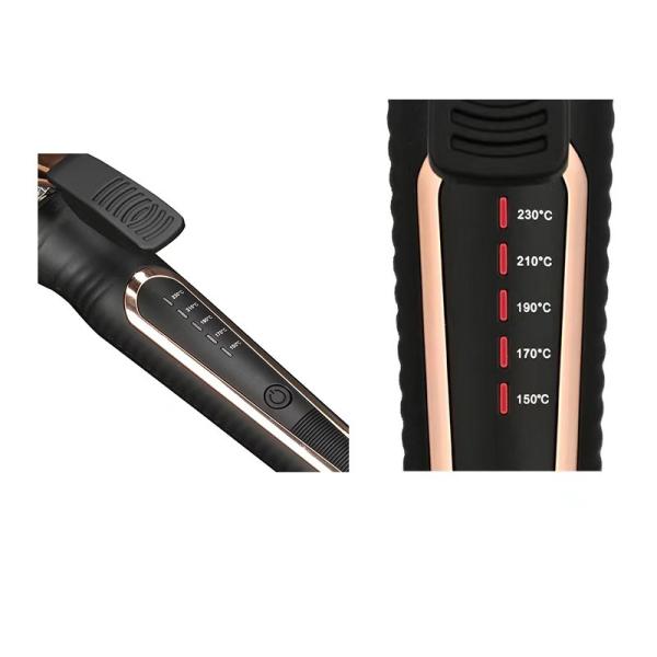 Prevenção de eletricidade estática Rollers de cabelo aquecido com ecrã LCD e íons negativos