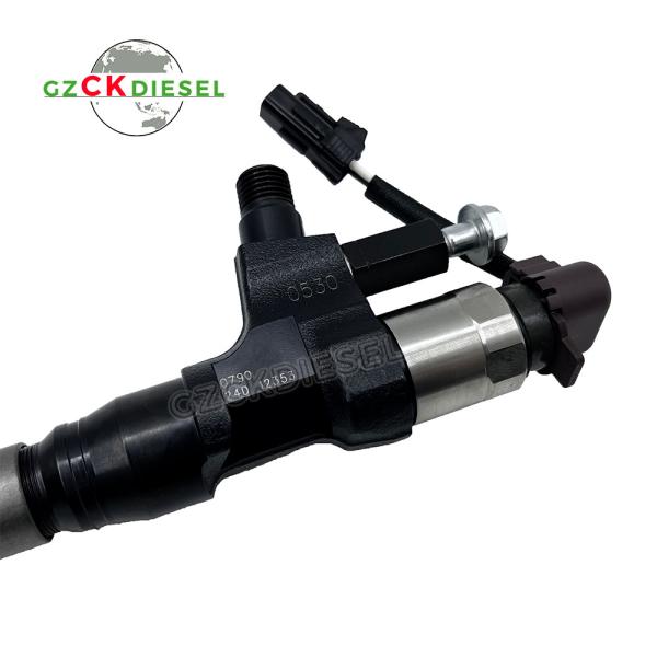 Injecteur diesel à rail commun 295050-0790 pour excavatrice HINO série J08E 700