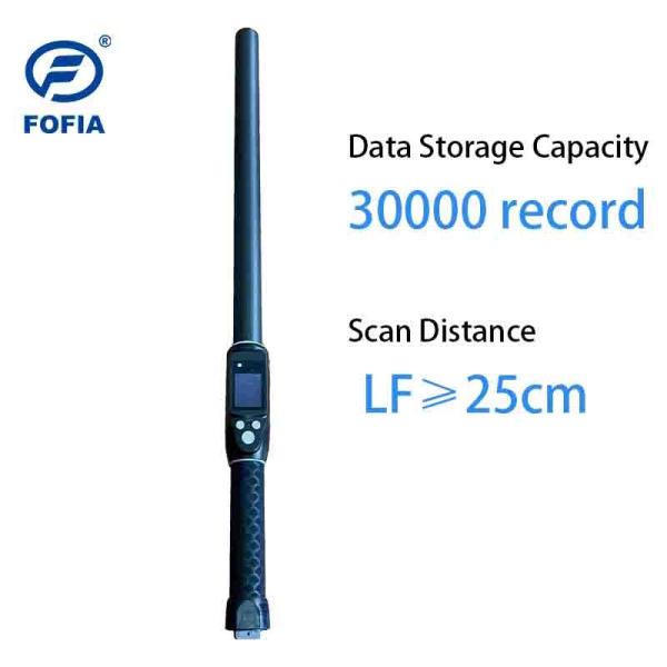 PT290 Long Range RFID Ear Tag Reader Waterproof IP66 134.2KHz For Animal ID Tags