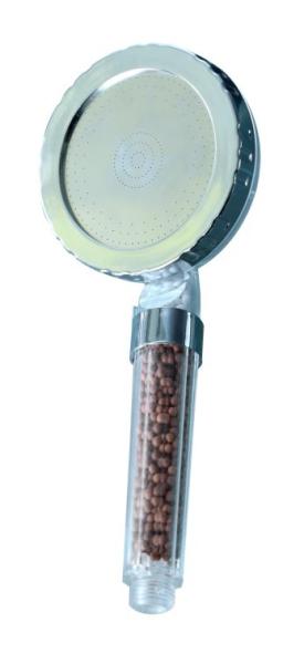 Pressão de água normal à mão do filtro de água da cabeça de chuveiro dos cuidados com a pele