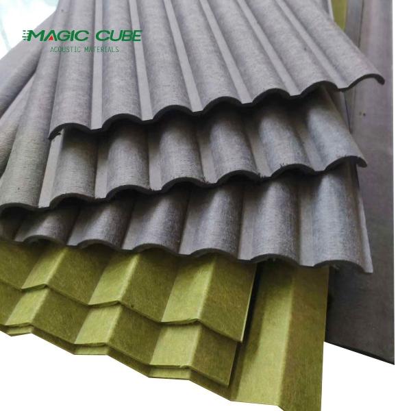 500mm 3D Print Sound Diffuser Polyester Fiber For Multi Function Hall