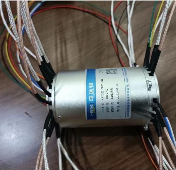 20A 11 Circuits 600rpm Signal Slip Rings Hybrid Slip Ring Transferring