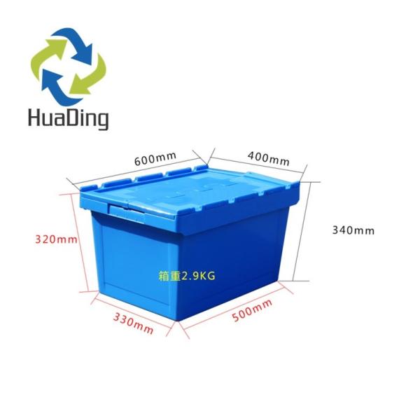 Blue Stackable Plastic Tote Box The Smart Choice for Other Household Products Storage