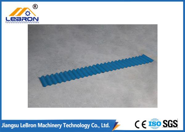 Fully Automatic 7.5Kw Corrugated Sheet Roll Forming Machine Steel Panel