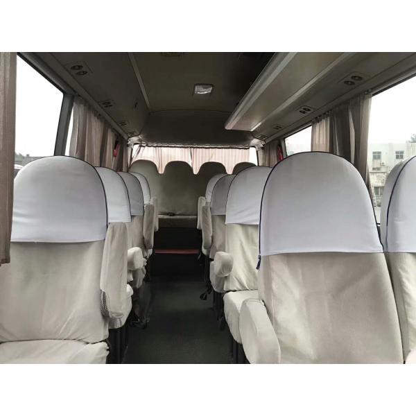 Golden Dragon Used Coaster Bus 2014 Year Gasoline Great Performance With 23 Seat