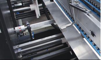 6 Corner Corrugated Cardboard Folder Gluer Machine Automatic Grouping 260m/Min
