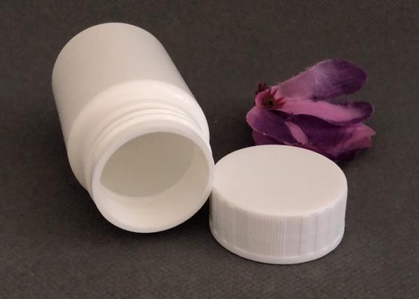 60g Solid Capsule Packaging Medical Plastic Bottle PE Tablet Powder Subpackage