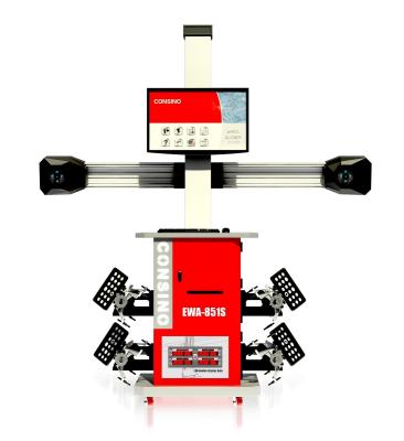 0.01 Accuracy Caravan Wheel Alignment 380V 415V CCD Wheel Alignment Machine