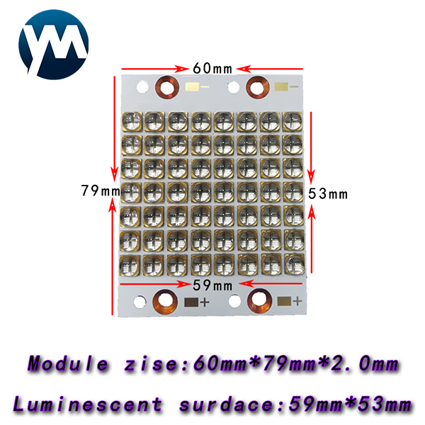 UV LED Module 560W uv led chip 395nm foruvink curing uv ink curing lamp