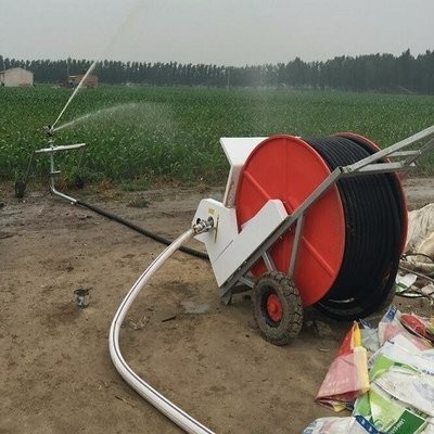 Enabled Versatile Agriculture Hose Reel Irrigation System Advanced Automatic Watering