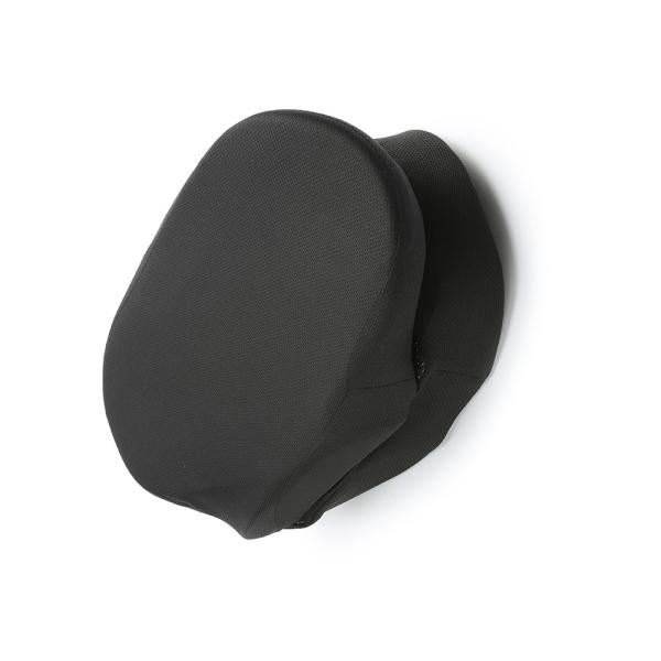 Fodable Plain Memory Foam Seat Cushion For Office And Car Use , Black