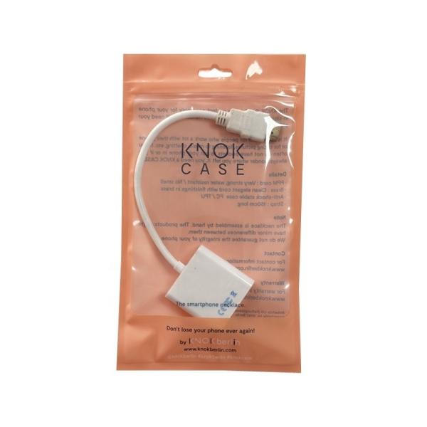 Customized Thickness OEM Plastic Ziplock Hanging Bag For Waterproof Mobile Phone Case