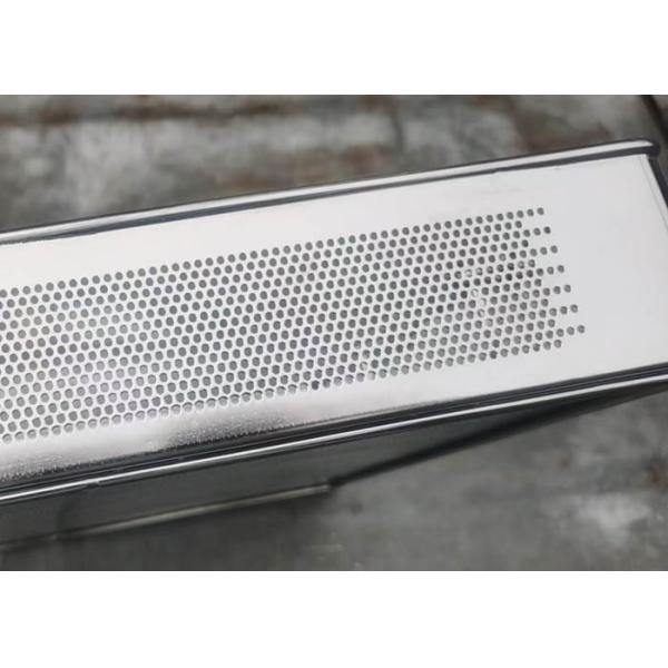 Stainless Steel Surgical 316L Instrument Sterilization Baskets Cleaning Tray