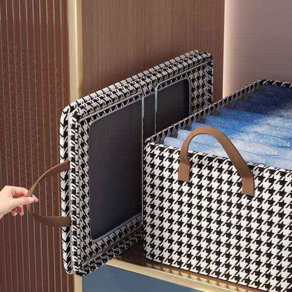 Storage Convenience Newest Fashinable Fabric Storage Organizer With Reinforced Handle