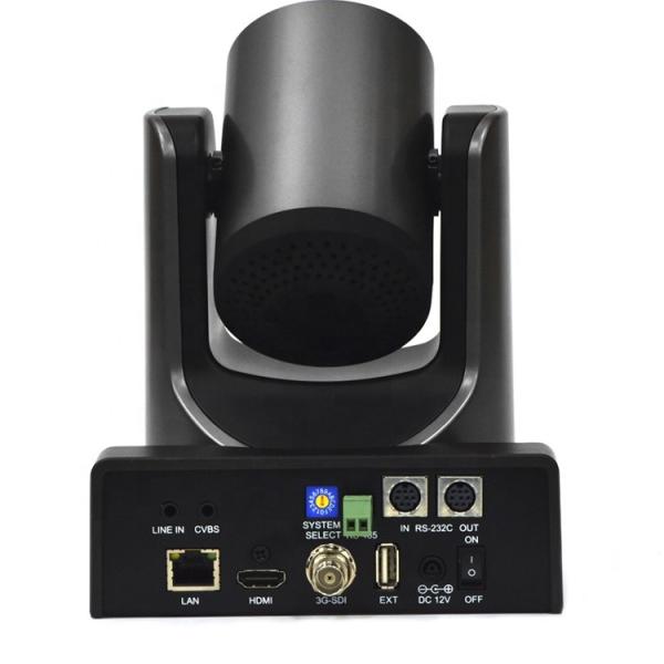 SDI IP NDI HX PTZ HDMI 1080p Full HD 20X ZOOM Live Streaming Video Conference Camera for Church Broadcast
