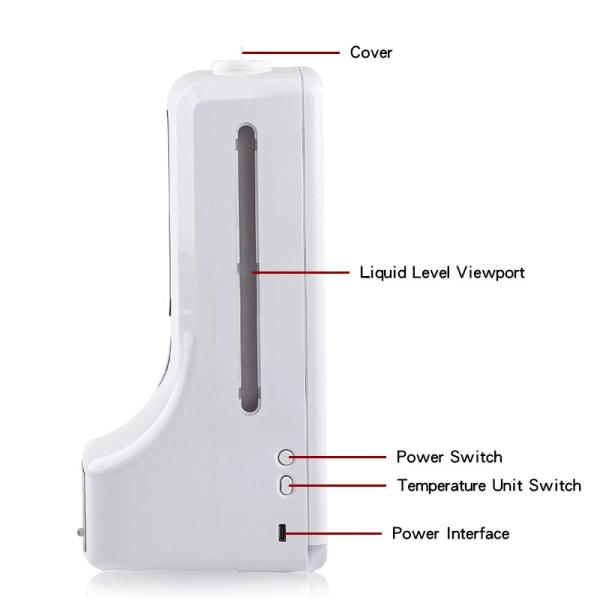0.75kg K9 1000ml 15.8*11.6*28.6cm Touchless Hand Soap Dispenser