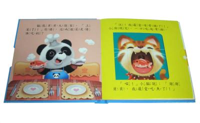 Art de tirage en couleurs de CMYK/PMS/service d'impression de papier du livre d'enfants de fantaisie SGS-COC-007396