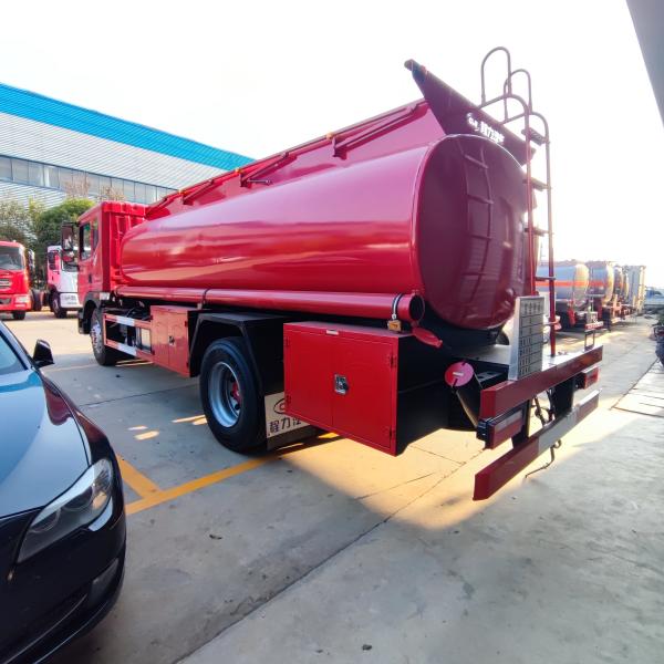 DONGFENG 15000L Carbon Steel Fuel Tank Truck | Diesel/Petrol Transport | Mobile Dispensing | Hazardous Chemical Certified Ethanol Truck Hazardous Chemical Tankers LPG