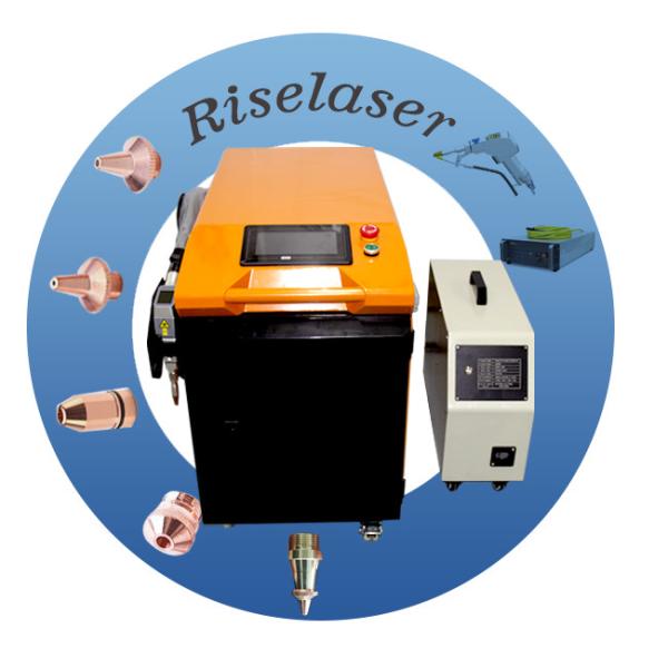 RL 3 en 1 machine de soudage laser à fibre portative 1500w 2000w 3000w avec fonction de nettoyage de coupe