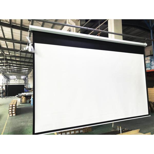 Моторизованный дюймов RF экрана репроектора удаленный 120 для конференц-зала кино