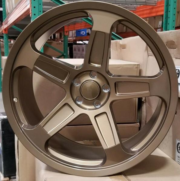 22 Rims Demon Style Bronze Dodge Replica Wheels Fit Challenger Charger 300C RWD