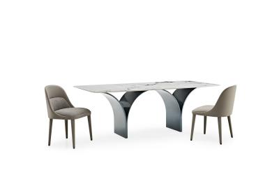 Big Modern Dinning Room Furniture Marble Diner Tables Set Italy Modern Dining Table And Chair