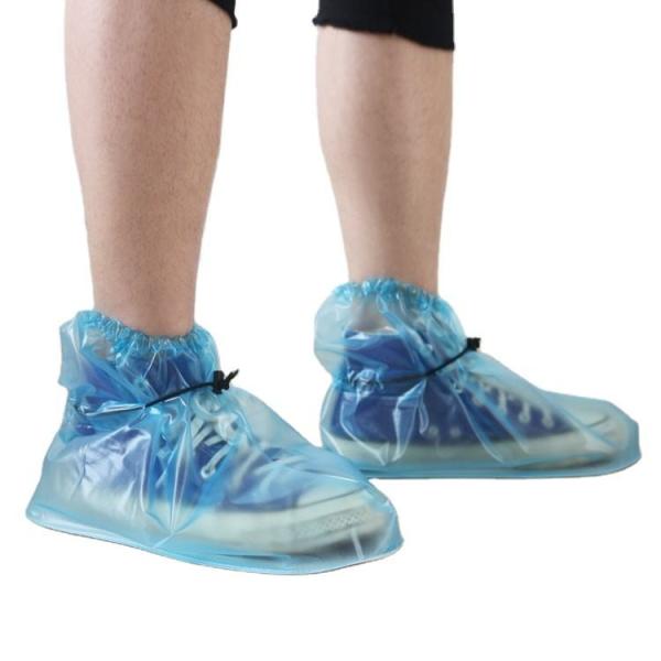 Disposable Hot Sale Cheap Ordinary Pvc Reusable Shoes Cover High Quality Plastic Shoe Cover For Rain