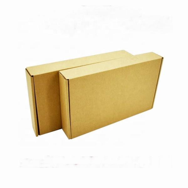 Three Layer 60*60*40cm Brown Aircraft Corrugated Mailing Box