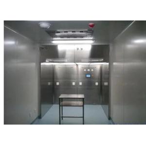 Touch Screen Stainless Steel Sampling Booth Silver Color 220V/50Hz Power Supply