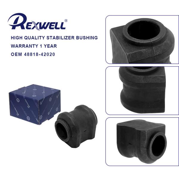 Rexwell Auto Estabilizador de la suspensión trasera Barra Bush Bushing Set 48818-0R030 48818-12290 48818-42020 L / R para Toyota RAV4 2013-2018