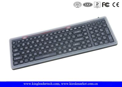 Chaves do preto 106 super - relação magro de USB dos teclados do silicone