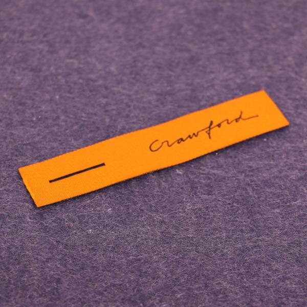 Personal Clothing 100% Woven Neck Labels / Woven Sewing Labels