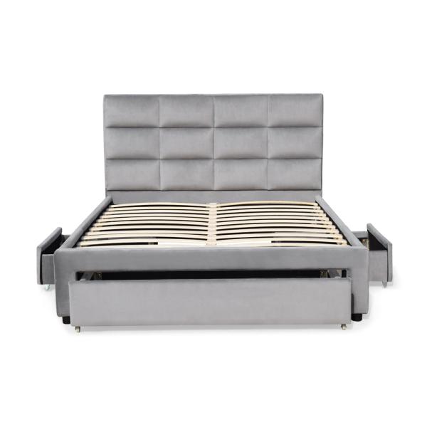 Кровать хранения подъема газа рамки двуспальной кровати Manufactory оптовая подгонянная