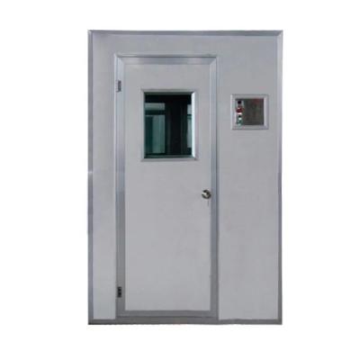 Smart Voice Control Industrial Clean Room Air Shower Smart System 0.3um 50HZ Single Blowing Nozzle