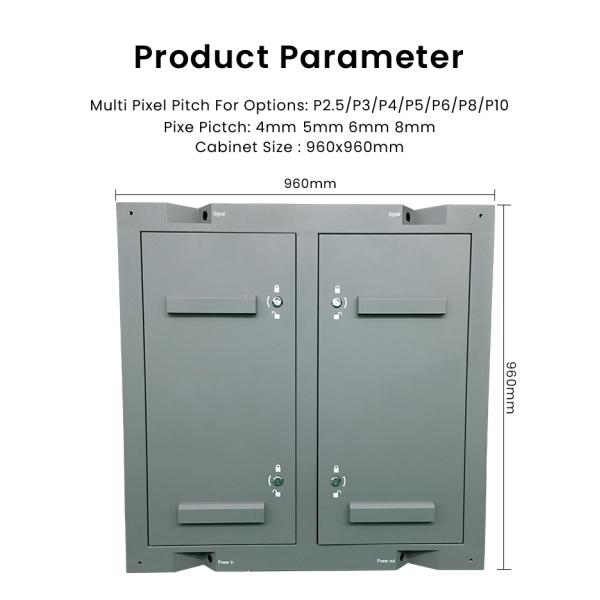 Smd Full Color Led Screen Panel / Module P5 P6 P8 P10 Outdoor Led Display