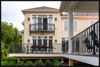Modular Zinc Coated Balcony Railing Kit - UV Resistant & DIY Installation